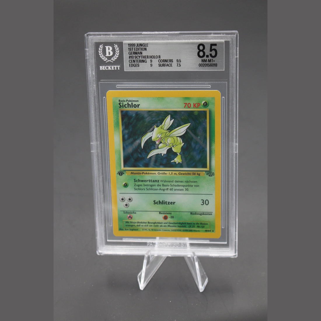 Sichlor Holo · Dschungel 1st Edition · 10/64 · Deutsch · BGS 8.5 - Bild 1