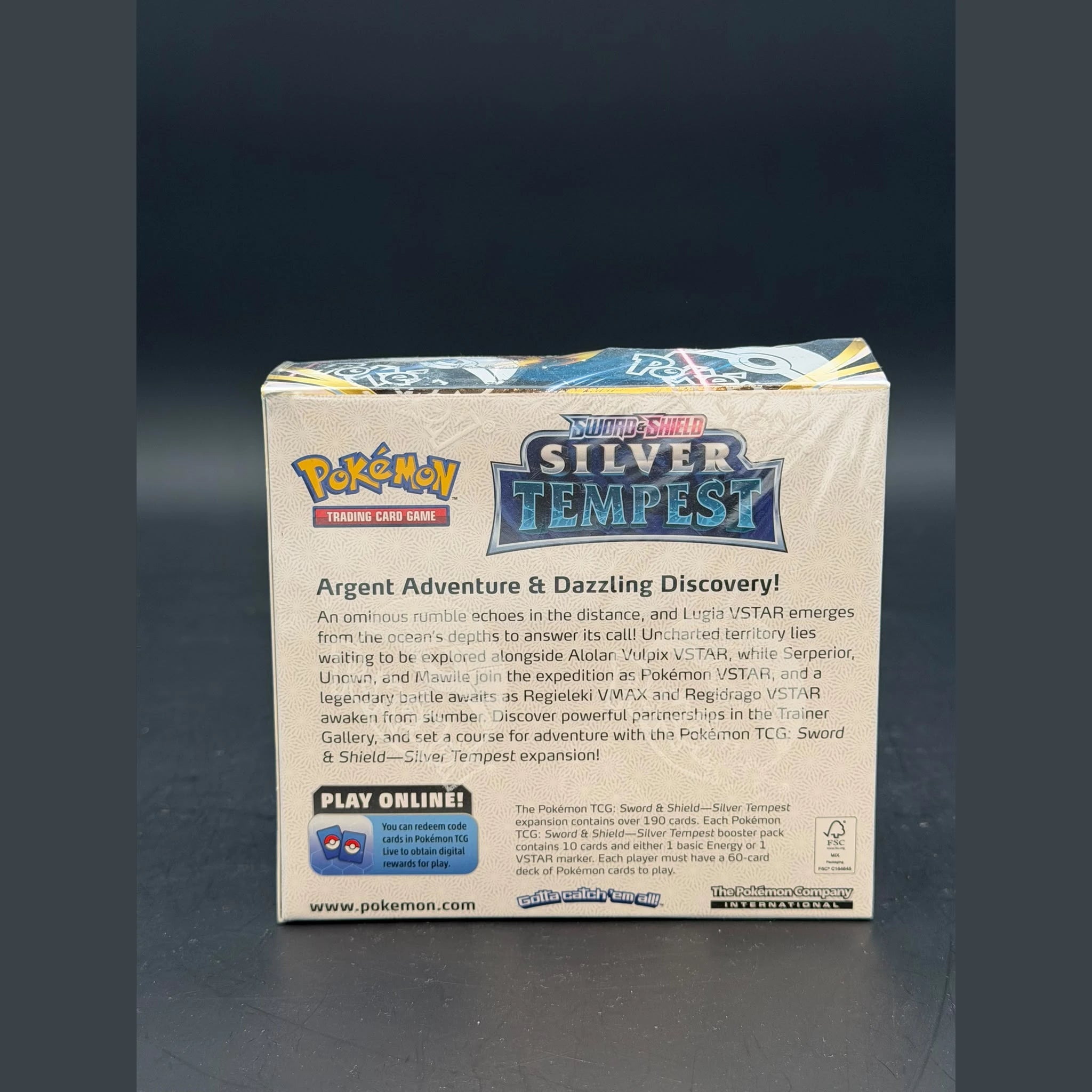 Silver Tempest Booster Display · Englisch · Sealed OVP - Bild 2