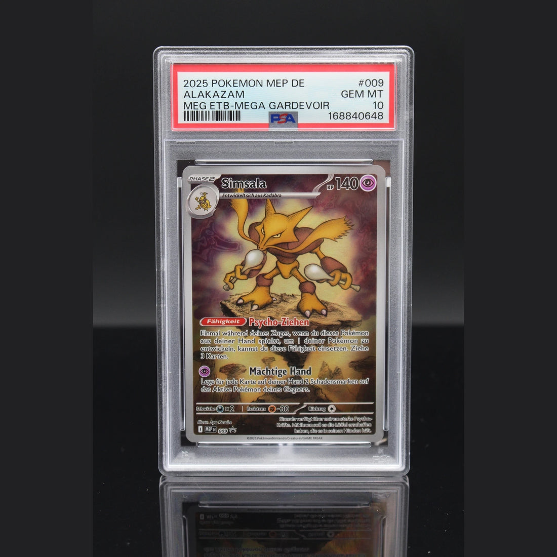 Simsala · MEP Black Star Promos · 009 · Deutsch · PSA 10 - Bild 1