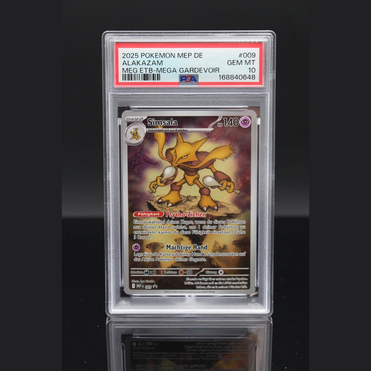 Simsala · MEP Black Star Promos · 009 · Deutsch · PSA 10 - Bild 1