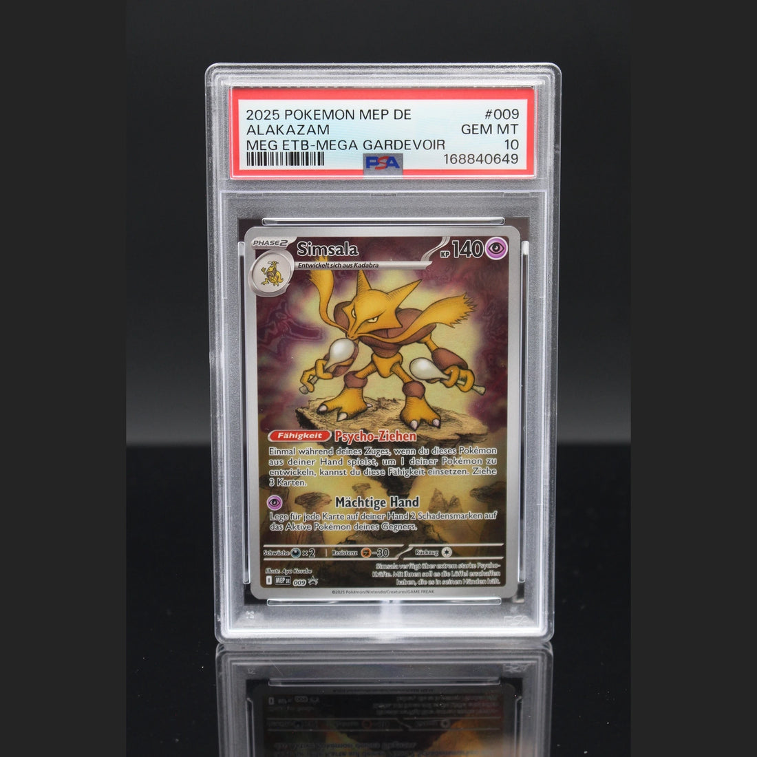 Simsala · MEP Black Star Promos · 009 · Deutsch · PSA 10 - Bild 1