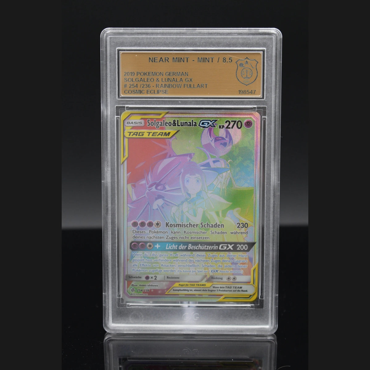 Solgaleo & Lunala GX · Welten im Wandel · 254/236 · Deutsch · GSG 8.5 - Bild 1