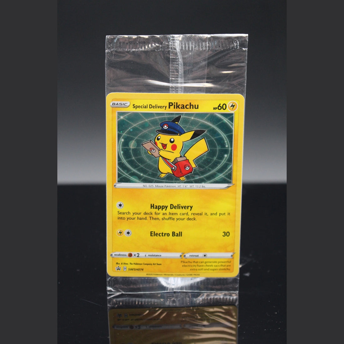 Special Delivery Pikachu · Black Star Promos · SWSH074 · Englisch · (Sealed) - Bild 1