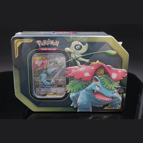 TAG TEAM Tin - Celebi & Venusaur GX · Englisch · Sealed OVP - Bild 1