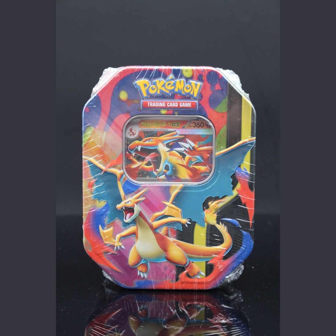 Tin Mega-Glurak · Deutsch · Sealed OVP - Bild 1