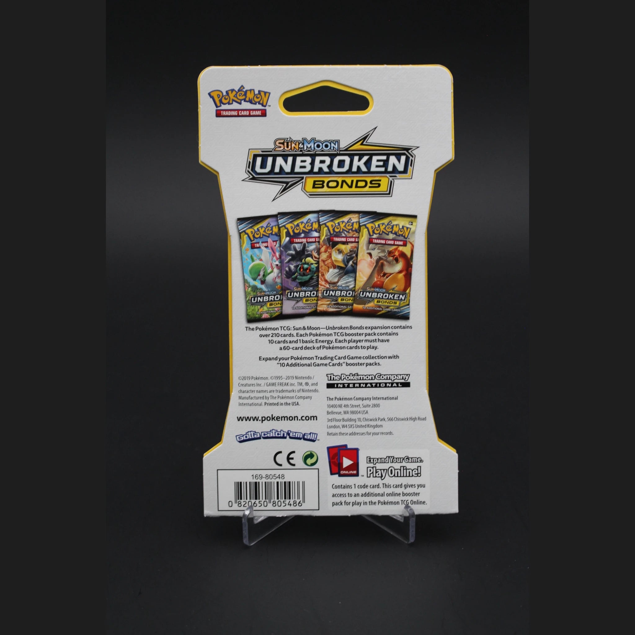 Unbroken Bonds Sleeved Booster Pack · Englisch · Sealed OVP - Bild 2