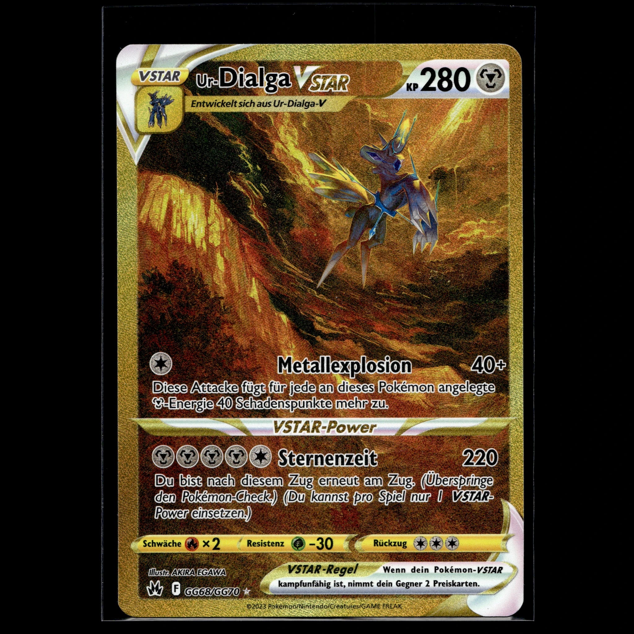 Ur-Dialga VSTAR SR · Zenit der Könige · GG68/GG70 · Deutsch · (Near Mint) - Bild 1