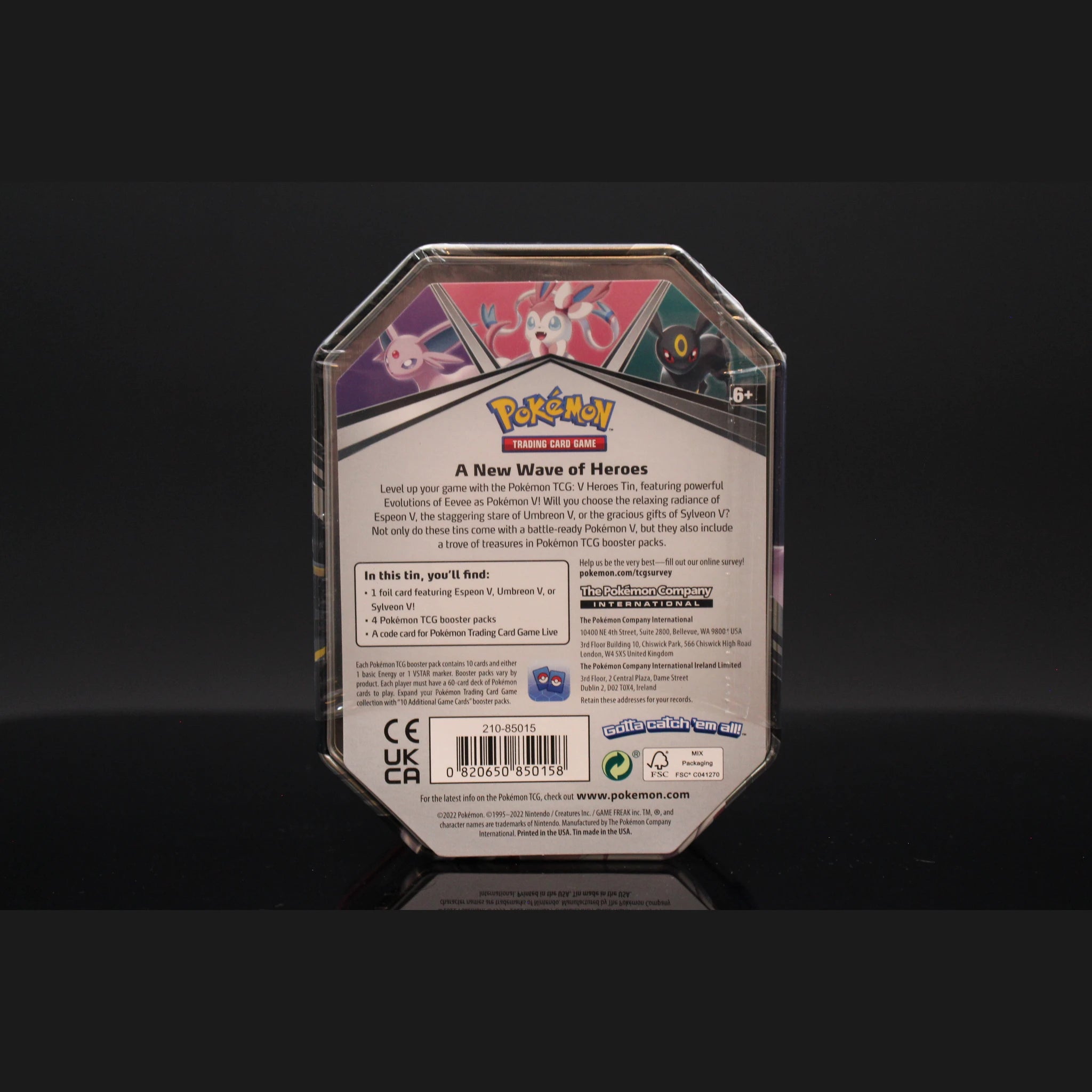 V Heroes Tin Sylveon V · Englisch · Sealed OVP - Bild 2
