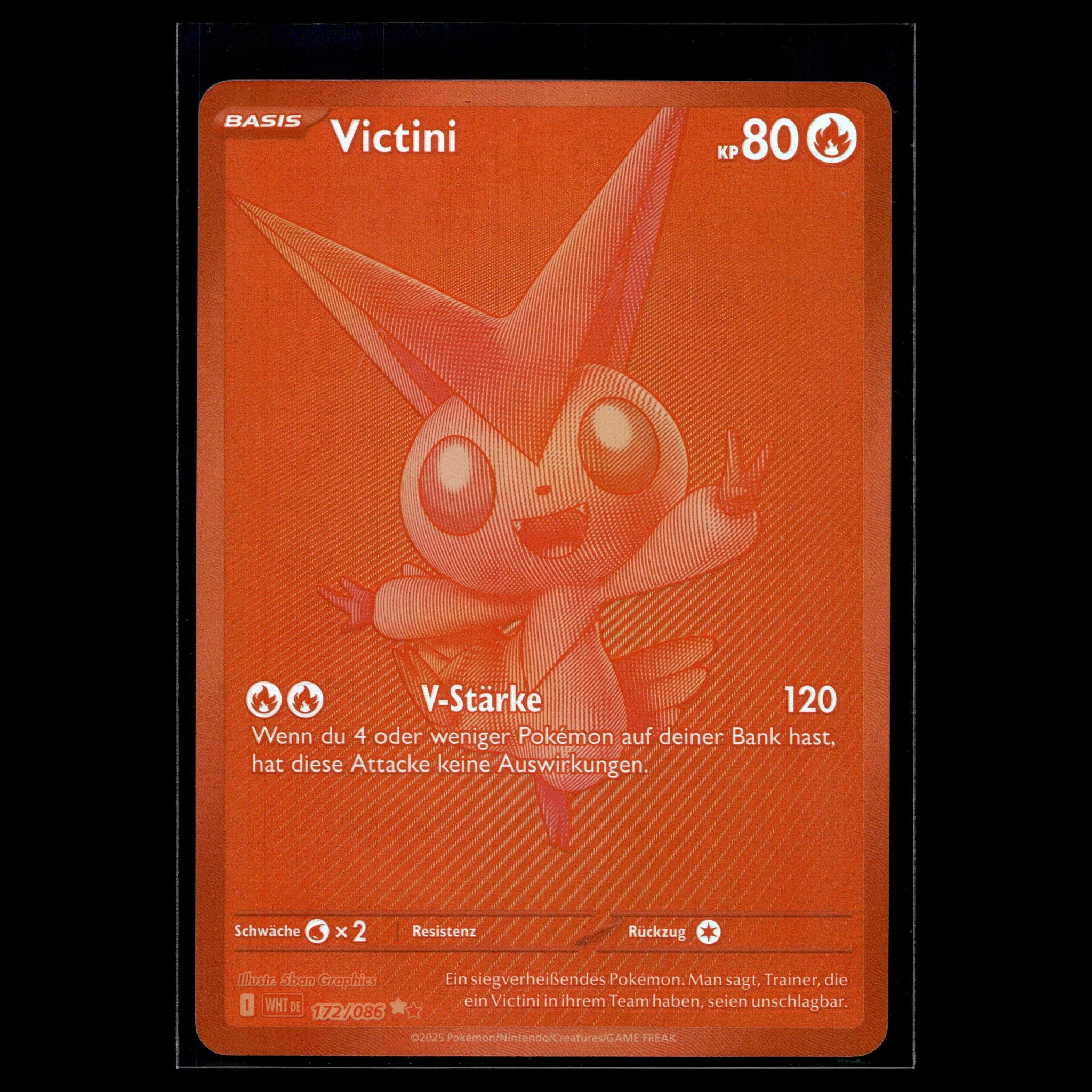 Victini SR · Weiße Flammen · 172/086 · Deutsch · (Near Mint) - Bild 1