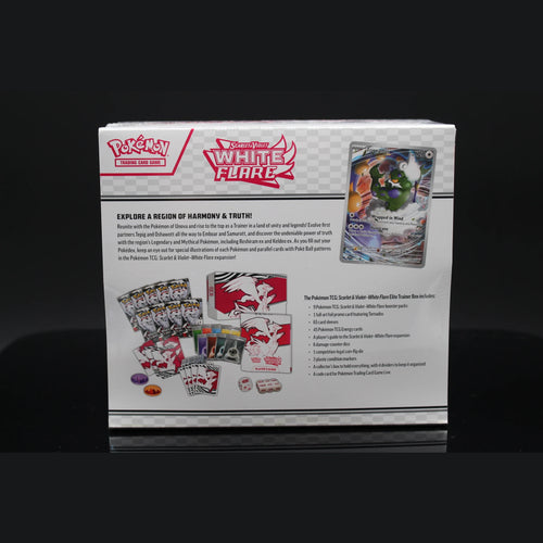 White Flare Elite Trainer Box (ETB) · Englisch · Sealed OVP - Bild 2