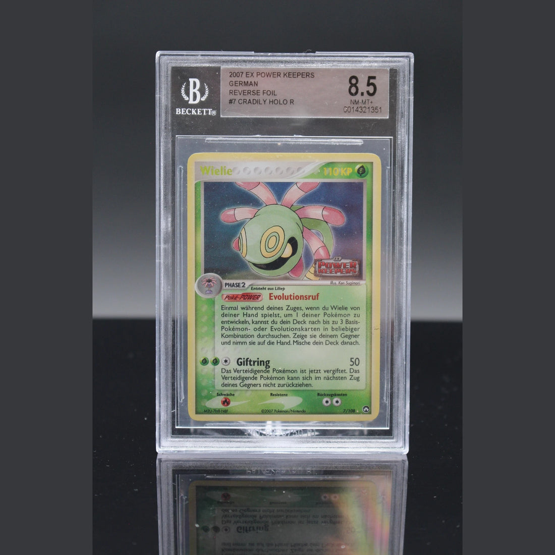 Wielie Reverse · EX Power Keepers · 7/108 · Deutsch · BGS 8.5 - Bild 1