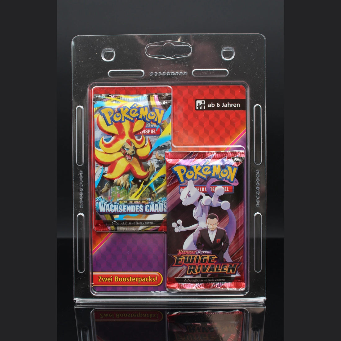 Zwei Boosterpacks! Blister (Wachsendes Chaos & Ewige Rivalen) · Deutsch · Sealed OVP - Bild 1