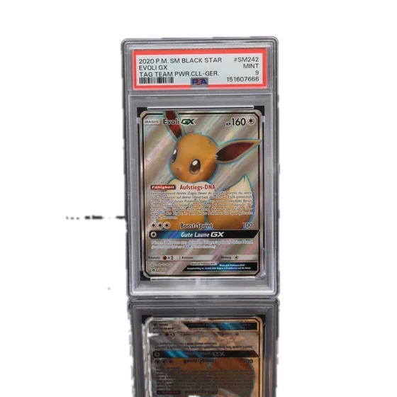 Evoli GX Promo im PSA-9-Slab